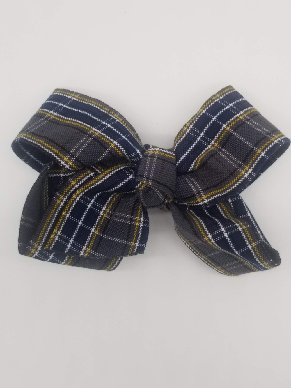 Large Jo Jo Hair bow- Plaid 42